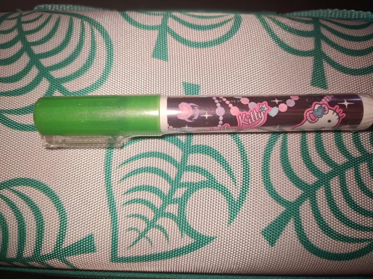 Sanrio Vintage 2006 Hello Kitty Green Marker Pen sealed new