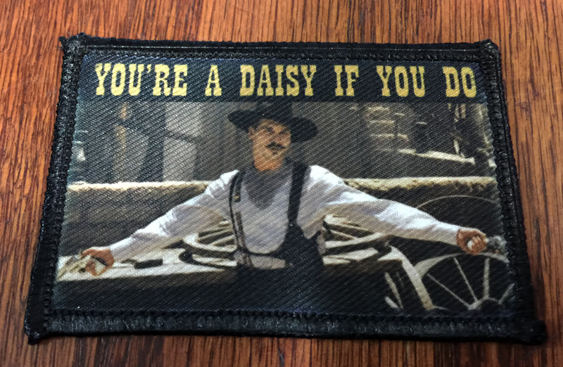 “Say When” Morale Patch Tombstone Tactical ARMY Hook Military USA Badge Flag