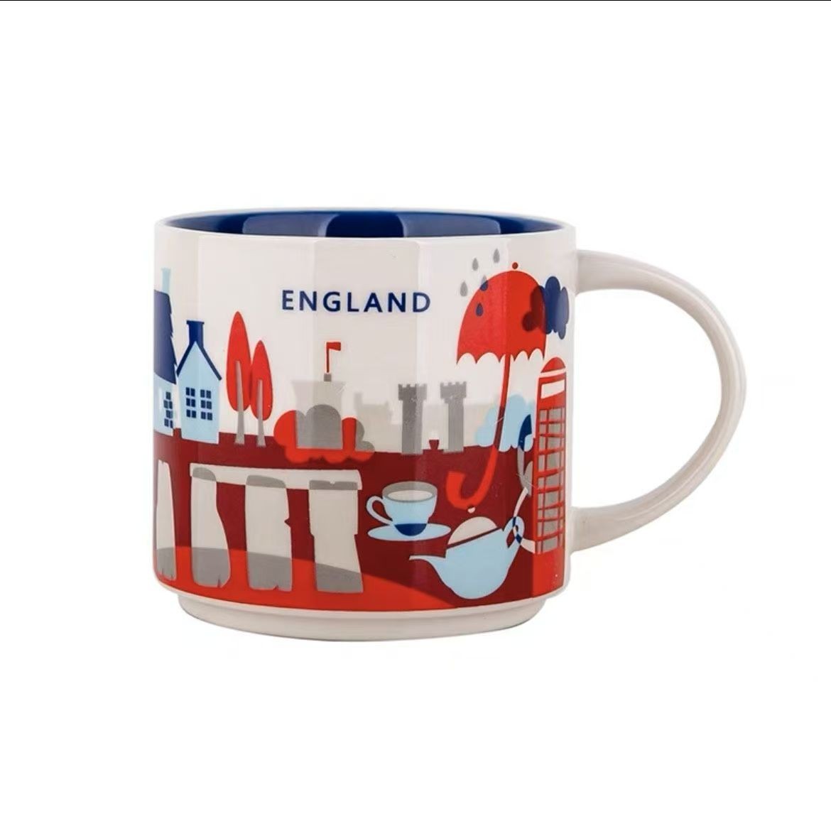 Starbucks “You Are Here” Collection – England Cities Coffee Mug, 14 OZ
