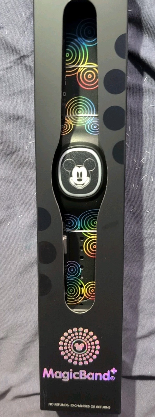 Disney MagicBand+ MagicBand Plus Rainbow Pride Magic Band Mickey New NwT!!!