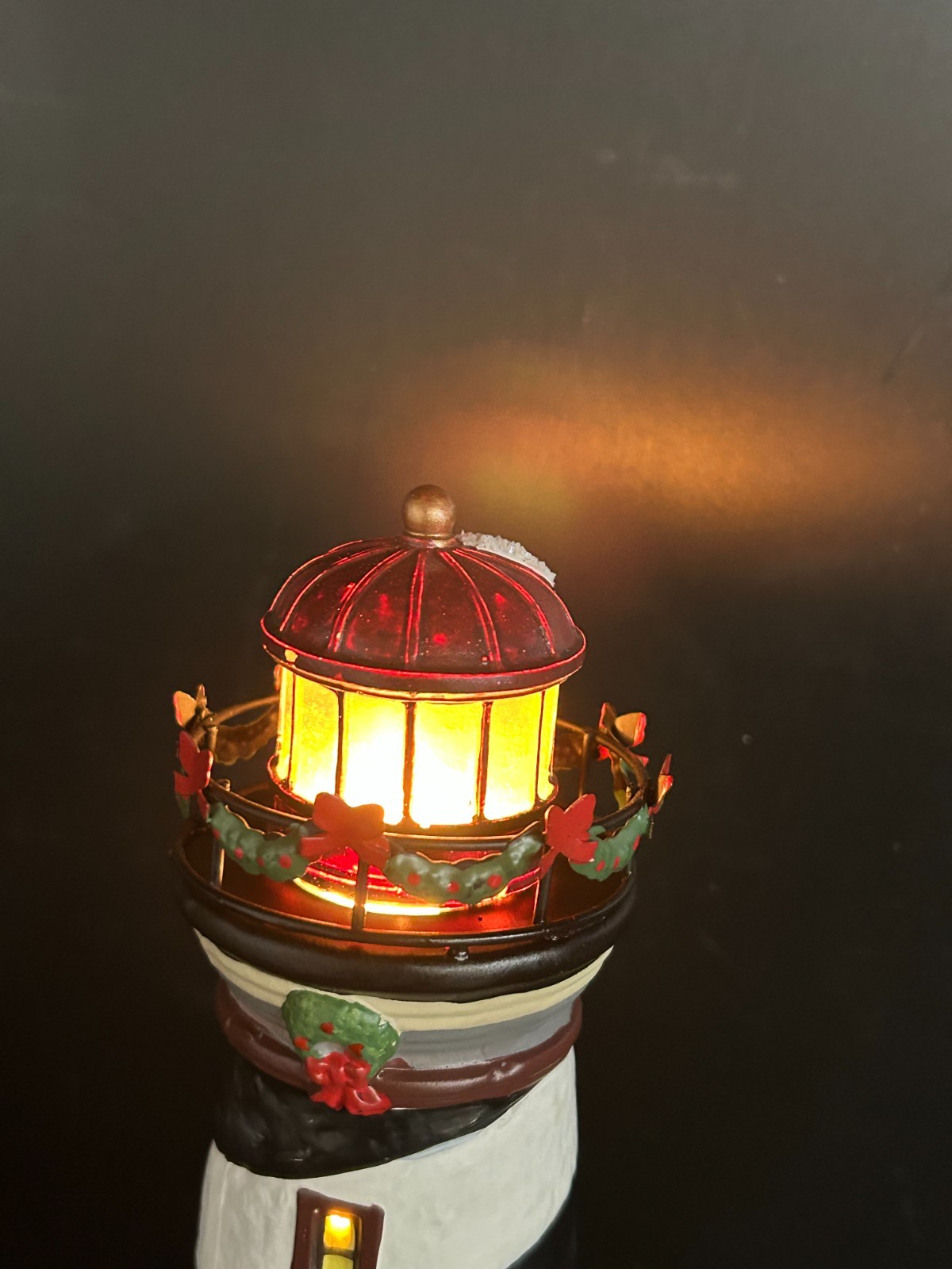🎄🎄 St. Nicholas Square-Illuminated Spiral Lighthouse-The Village Collection