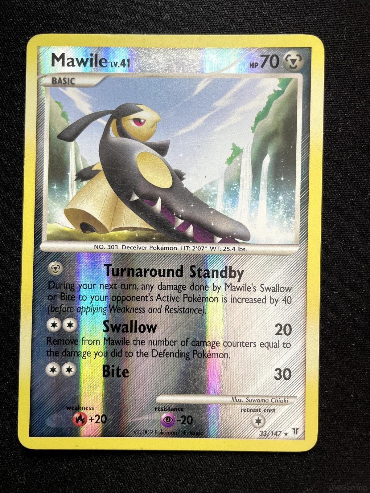 MAWILE 33/147 RARE SUPREME VICTORS POKEMON REVERSE HOLO