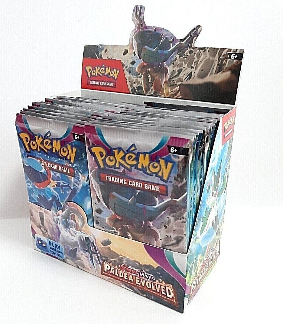 Pokemon Paldea Evolved Near Mint Common and more Cards Sleeved