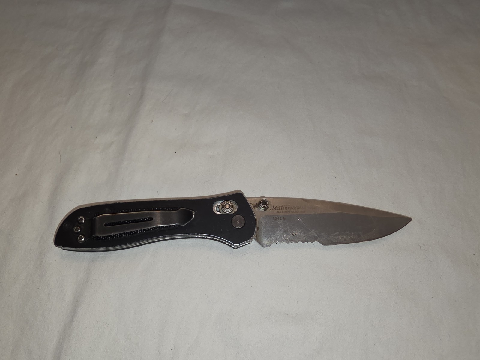 Benchmade USA 707 Sequel McHenry & Williams Black Handle