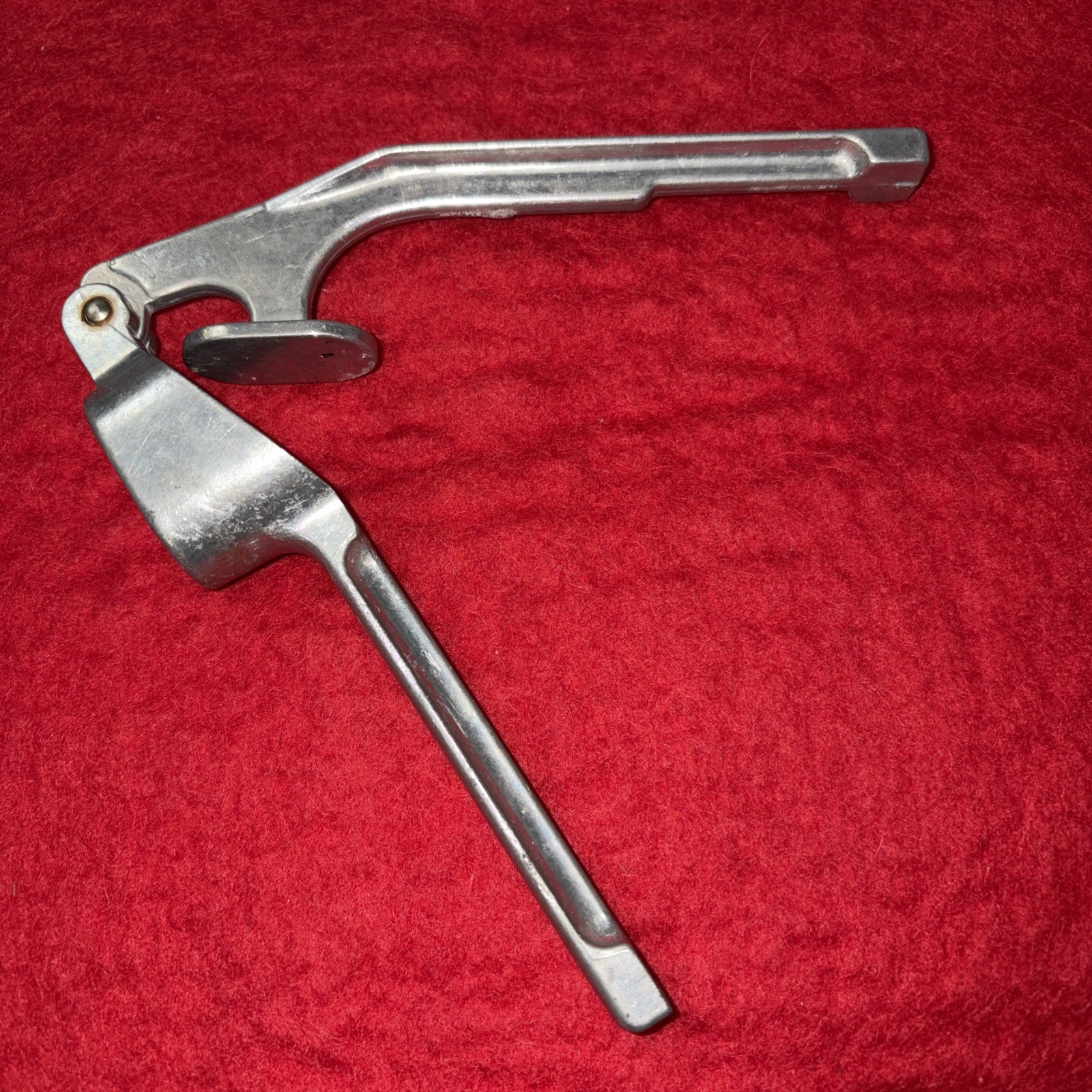 Vintage PPL Aluminum Garlic Press ~ Made In Italy