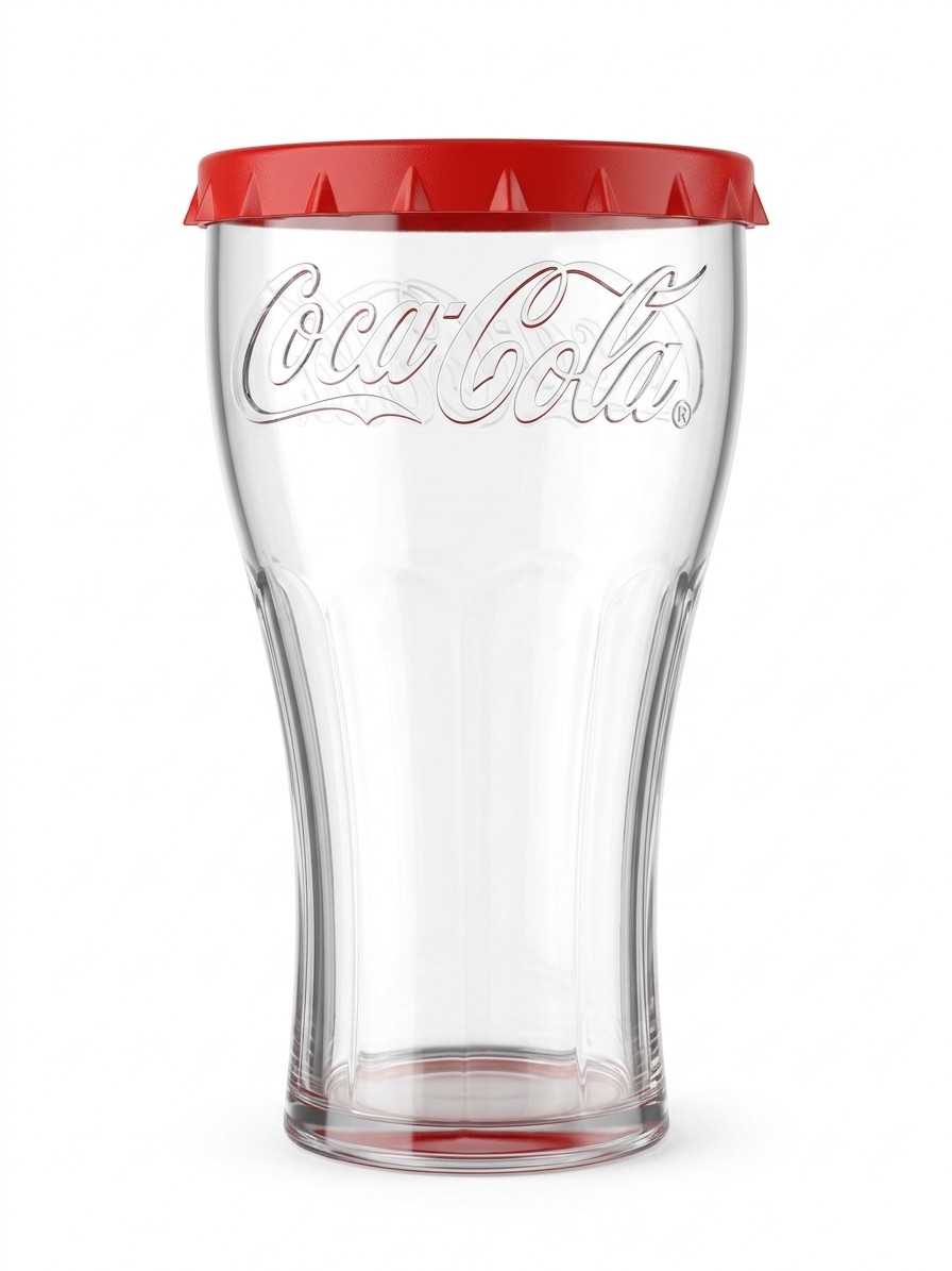 NEW Coca-Cola Light-Up Plastic Glass AMC Exclusive Coke Cup