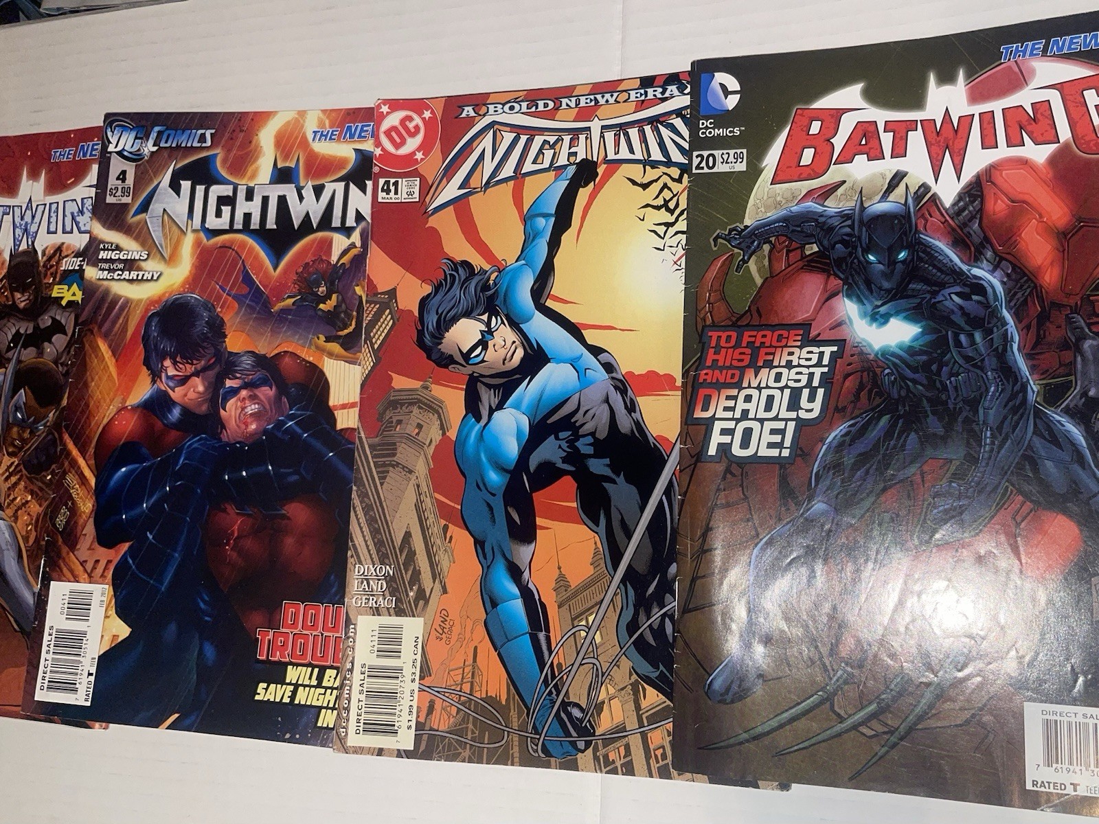 20 COUNT DC COMICS BATMAN & NIGHTWING COMICBOOKS
