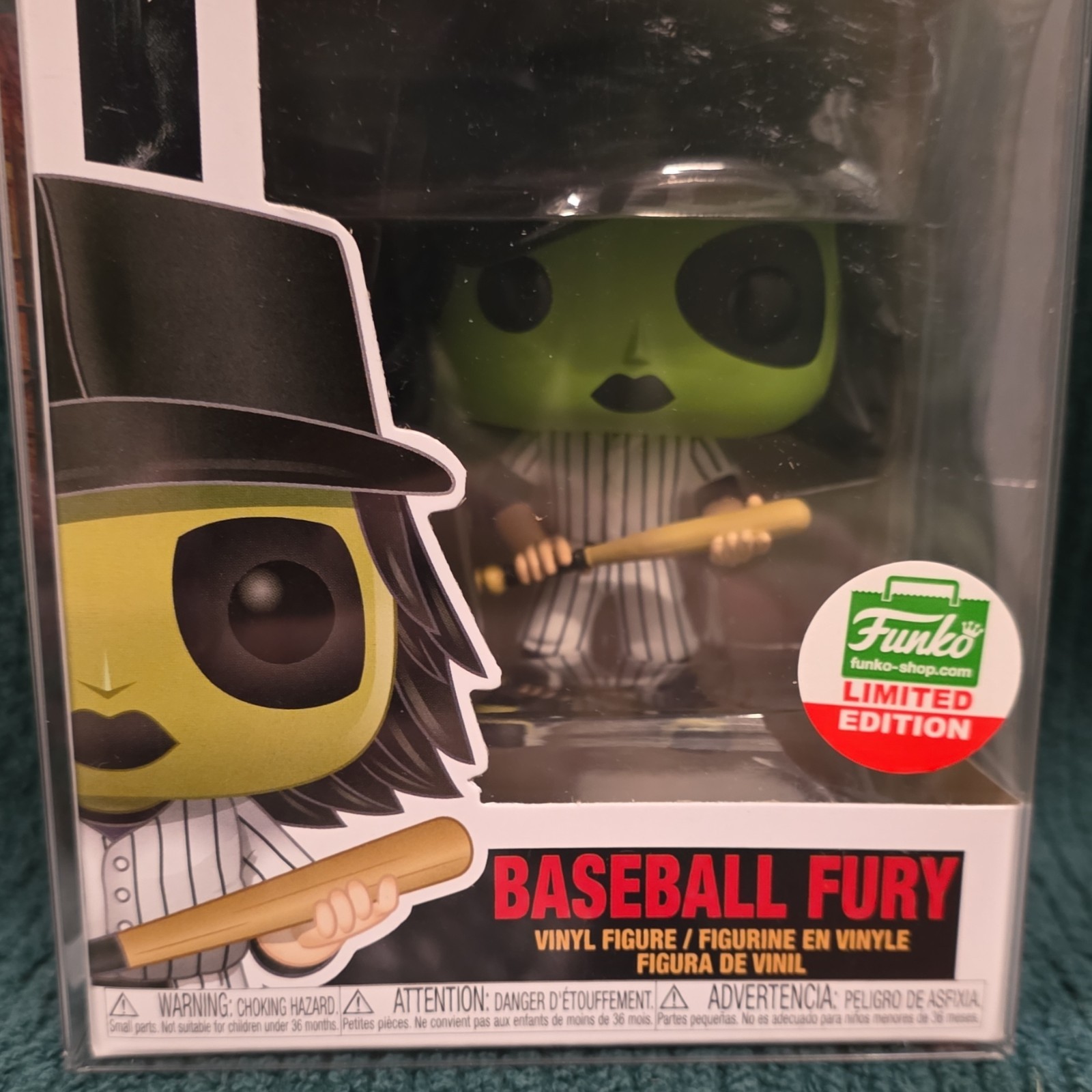 Funko Pop! Vinyl: The Warriors Baseball Fury Funko Shop Limited Edition DRM19003