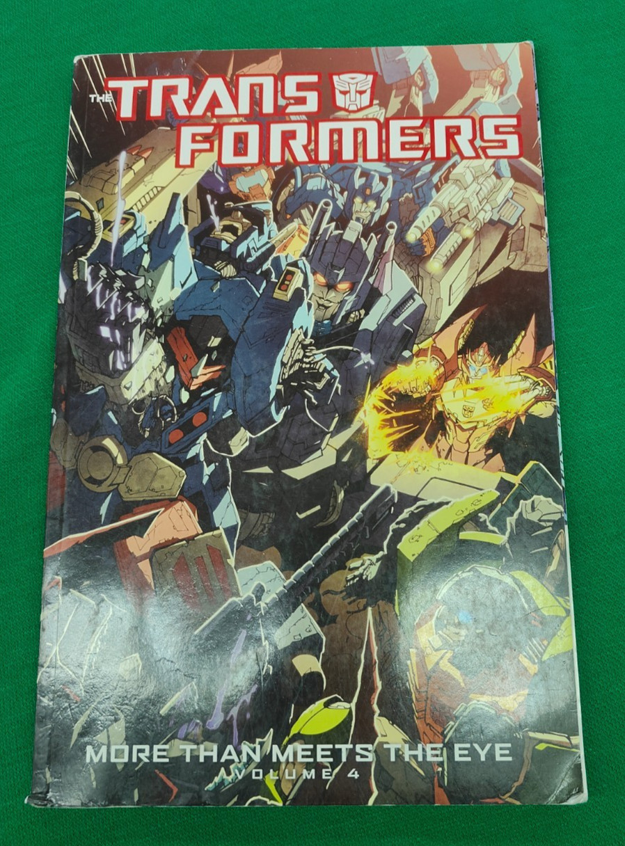 TRANSFORMERS: MORE THAN MEETS THE EYE Volume 4 TPB Graphic Novel IDW OOP