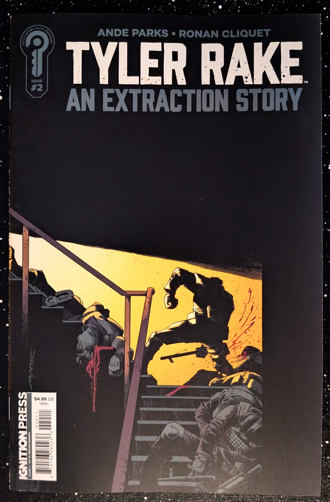 Tyler Rake: An Extraction Story #2 CVR A Declan Shalvey NM