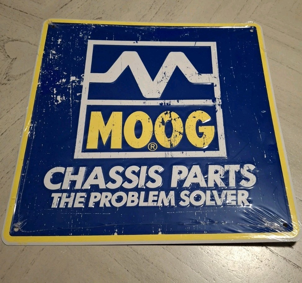 Moog Chasis Parts Metal Sign “12 X “12 New