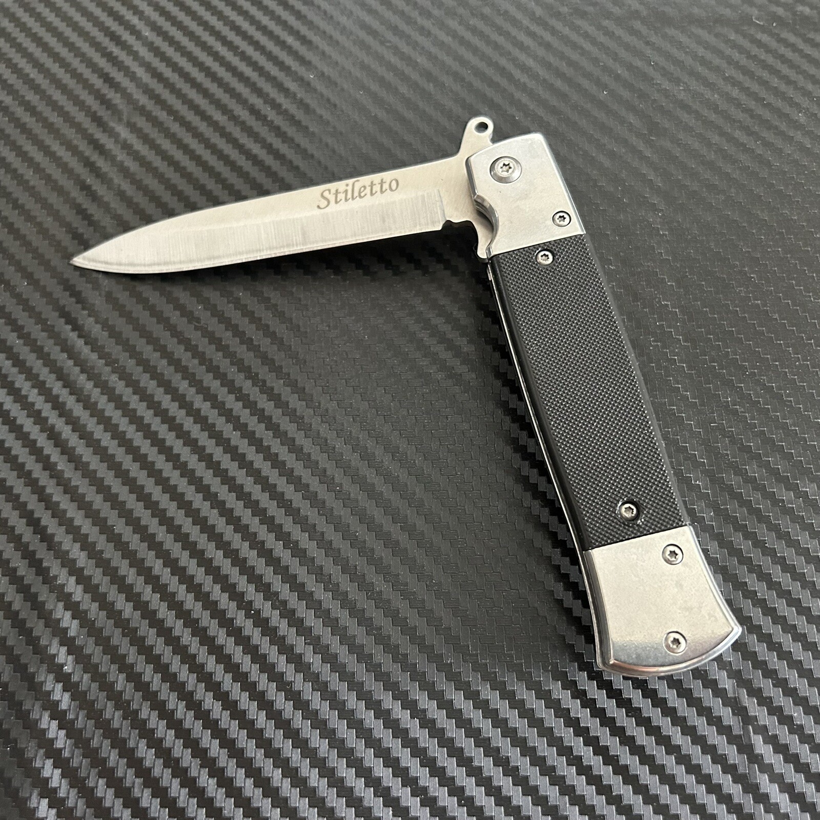 8.75” Pearl Tactical Spring Assisted Open Blade Folding Pocket Knife Hunting