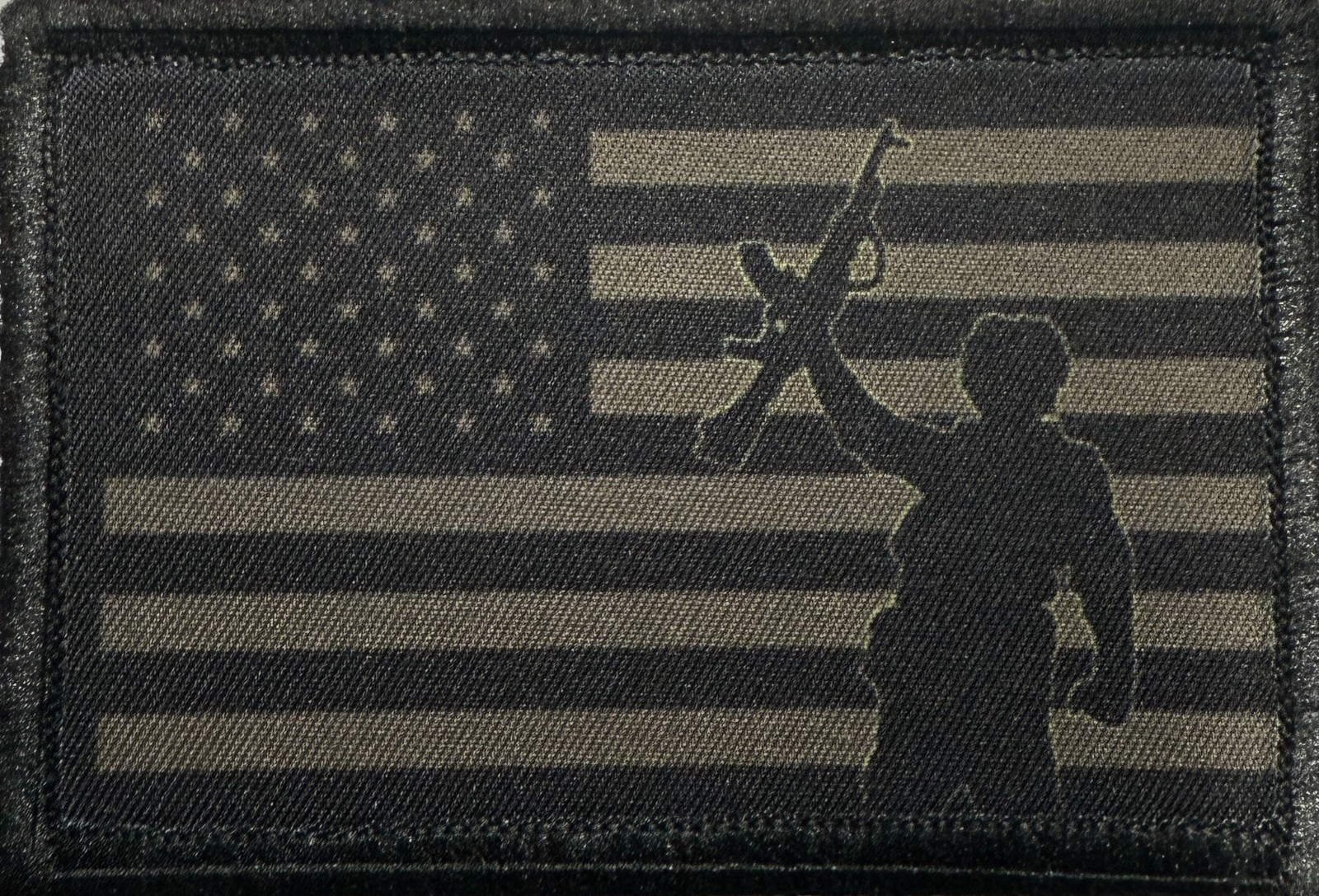 Charlie Kirk FREEDOM Morale Patch | Patriotic Patch | Fight Fight Fight USA Flag