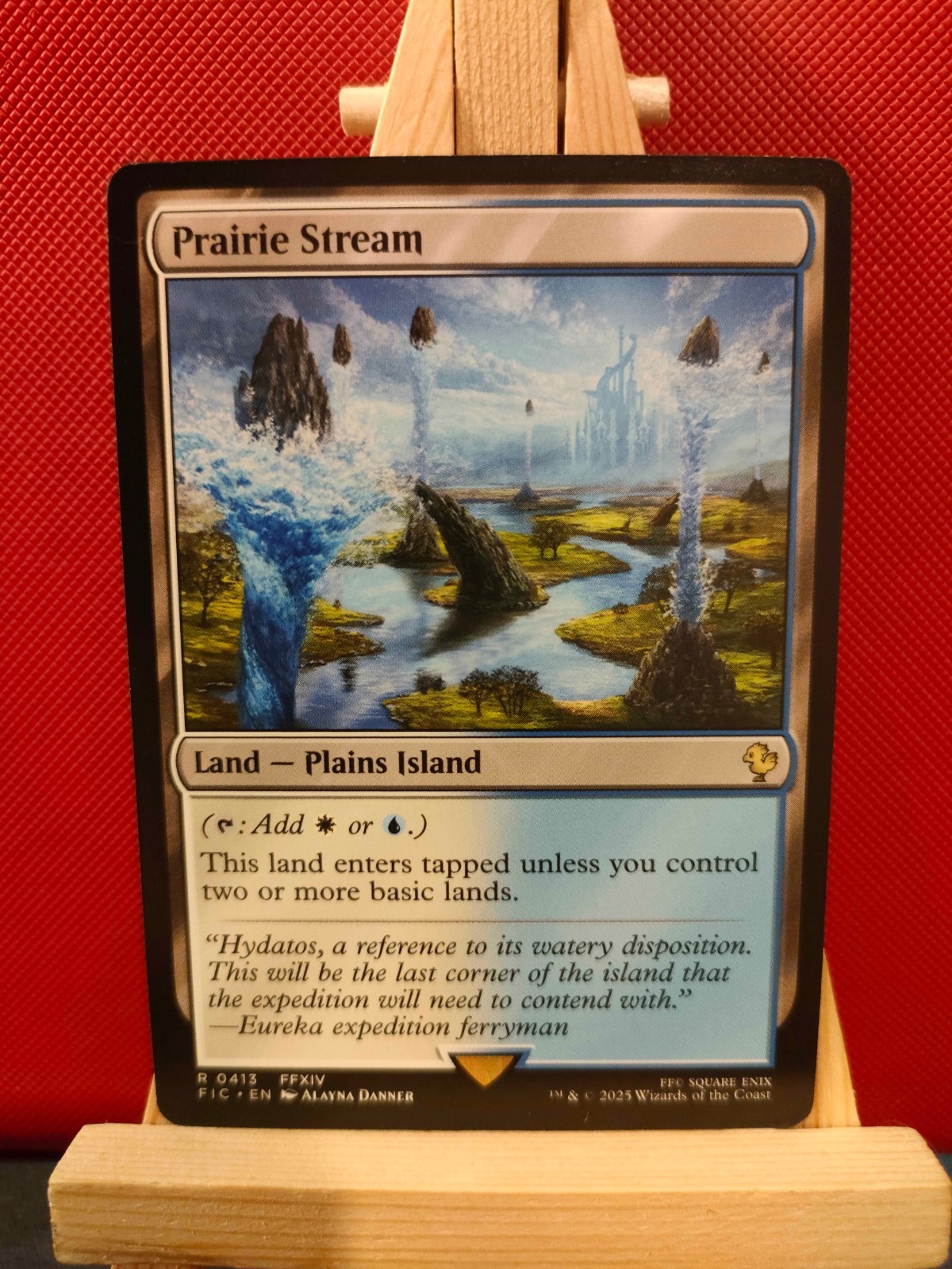 Prairie Stream – Final Fantasy Commander (Universes Beyond) – NM – MTG
