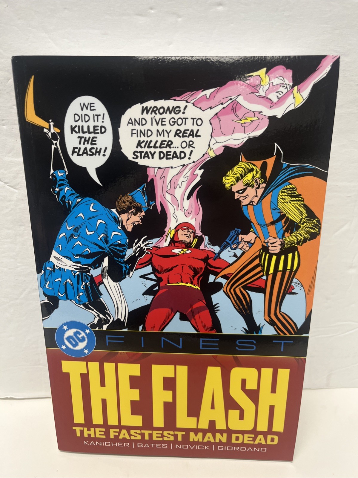 DC Finest The Flash – The Fastest Man Dead Deluxe TPB 1970-1974 Barry Allen
