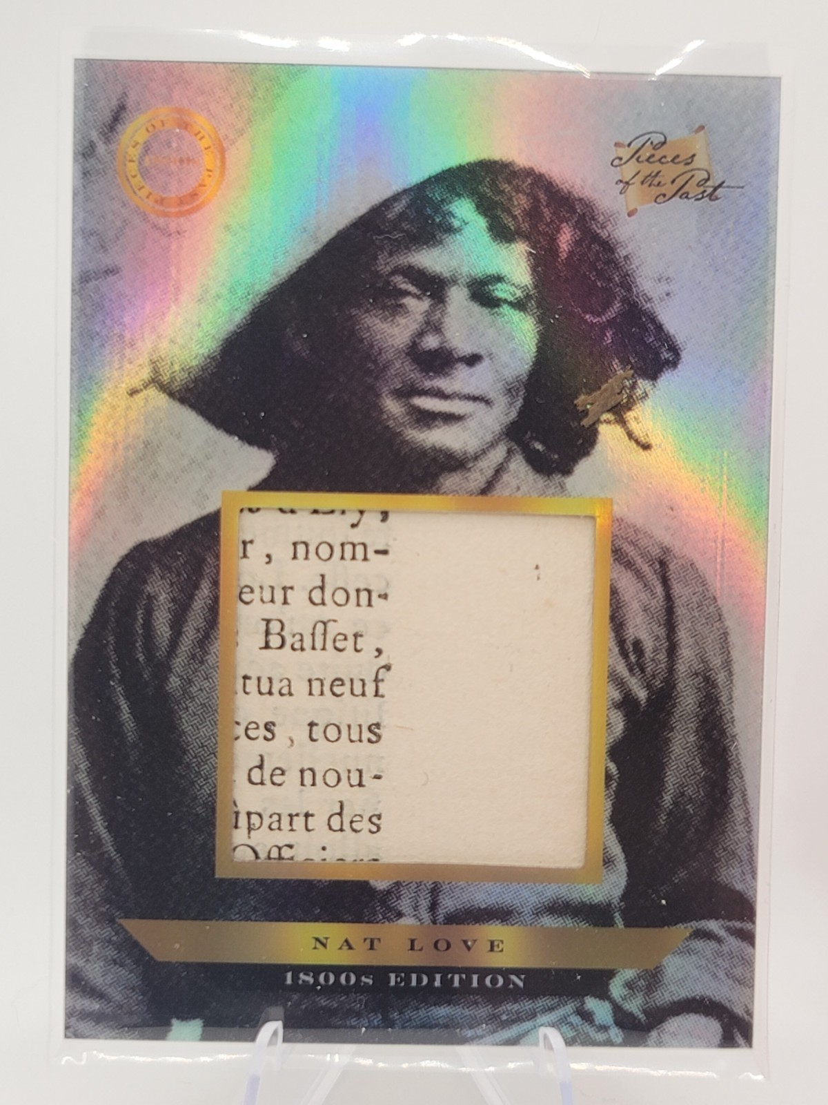 2024 Pieces of the Past 1800’s Nat Love Relic #140
