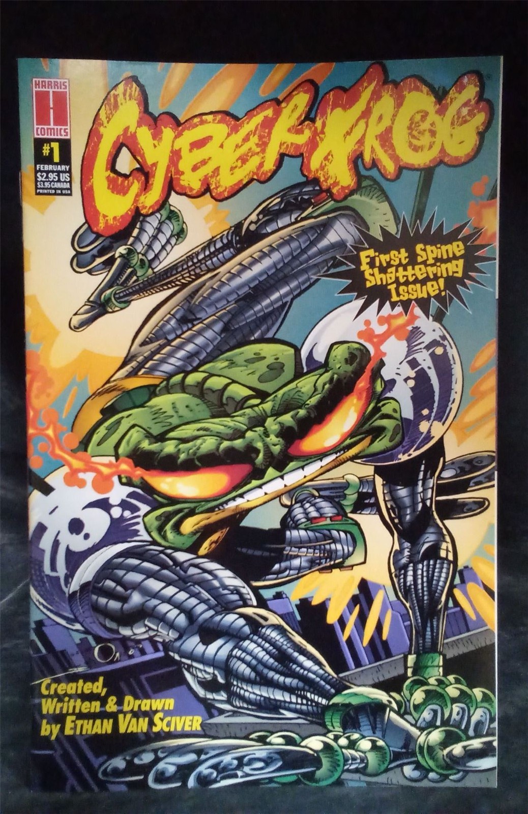 Cyberfrog #1 1996 Harris Comics Comic Book