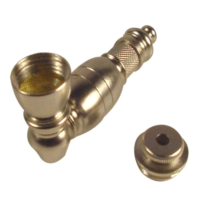 2.25 Inch Heavy Duty Cooling Ball Tobacco Pipe With A Cover # 11177 B-04
