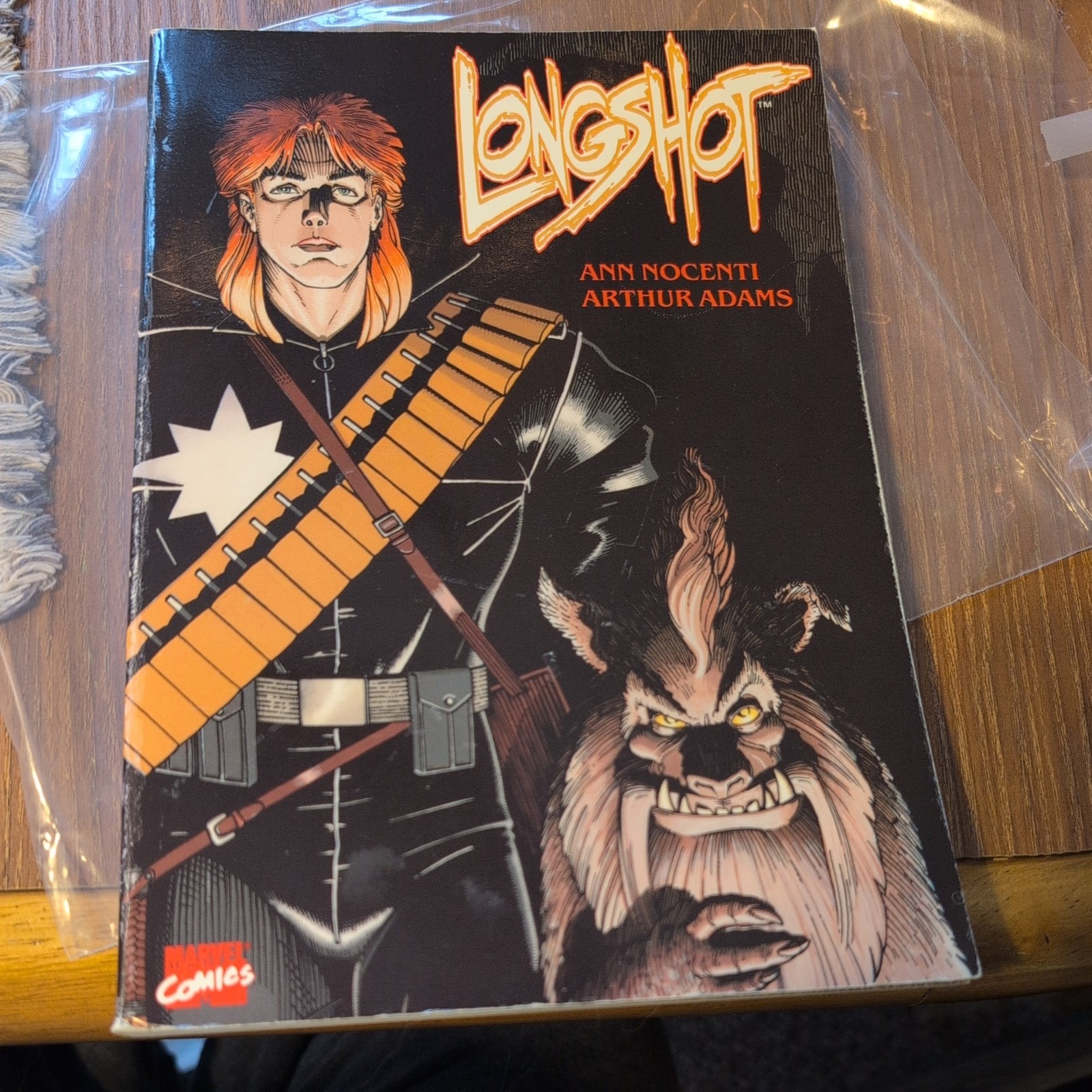 * LONGSHOT TP TPB 1989 edition Ann Nocenti Arthur Adams