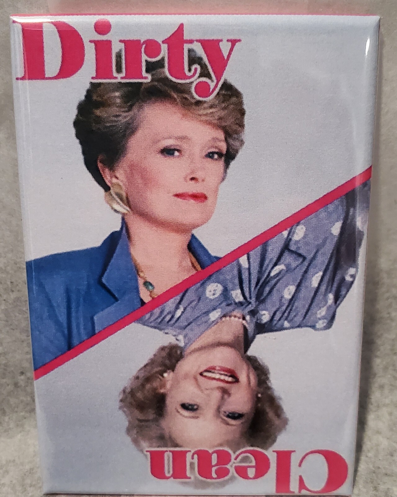 Golden Girls Dirty Clean Dishwasher Magnet 2″ x 3″ Refrigerator Rose Blanche