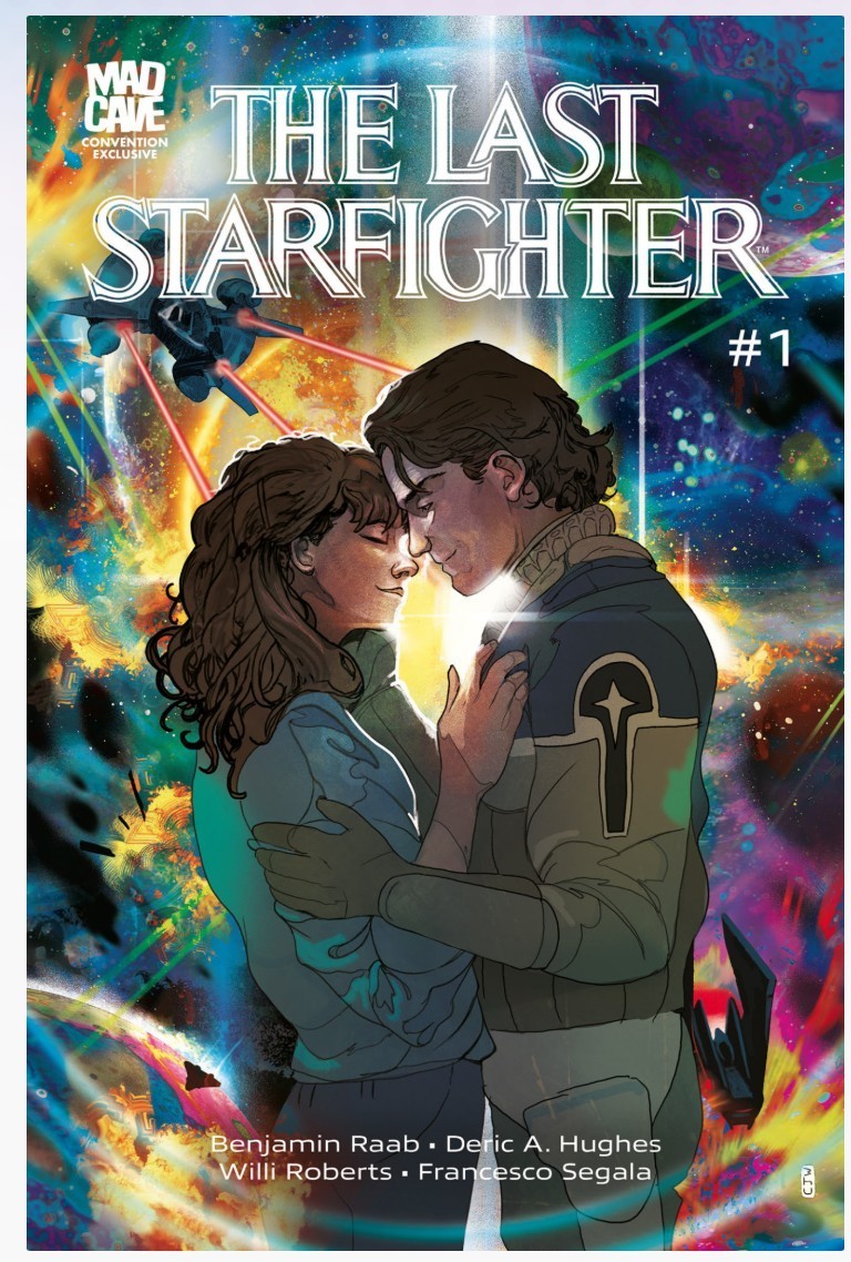 SDCC 2026 Mad Cave Studios The Last Starfighter #1 Christian Ward Variant Comic