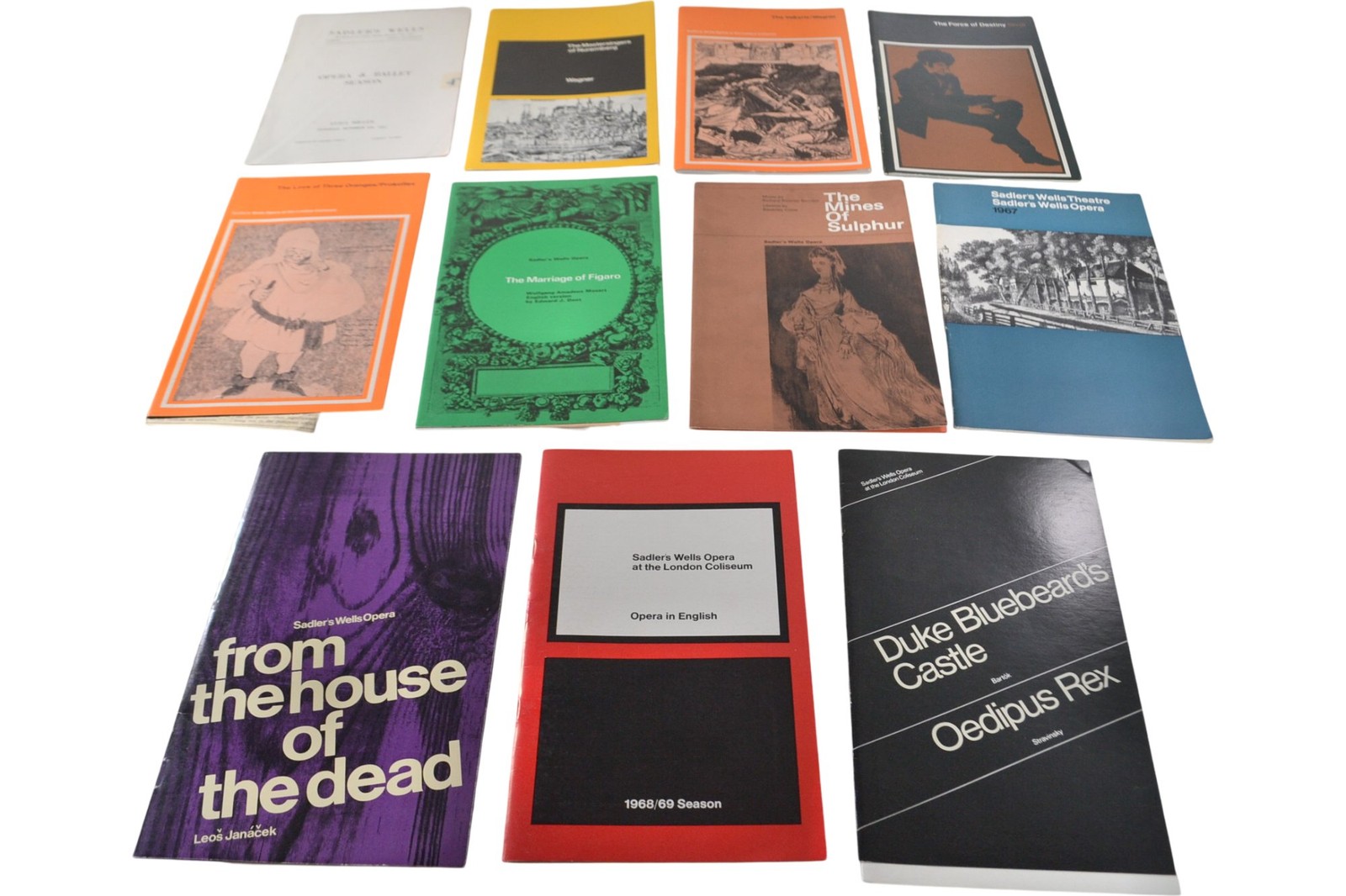 Sadler’s Wells Opera Programmes Collection The Marriage of Figaro Vintage