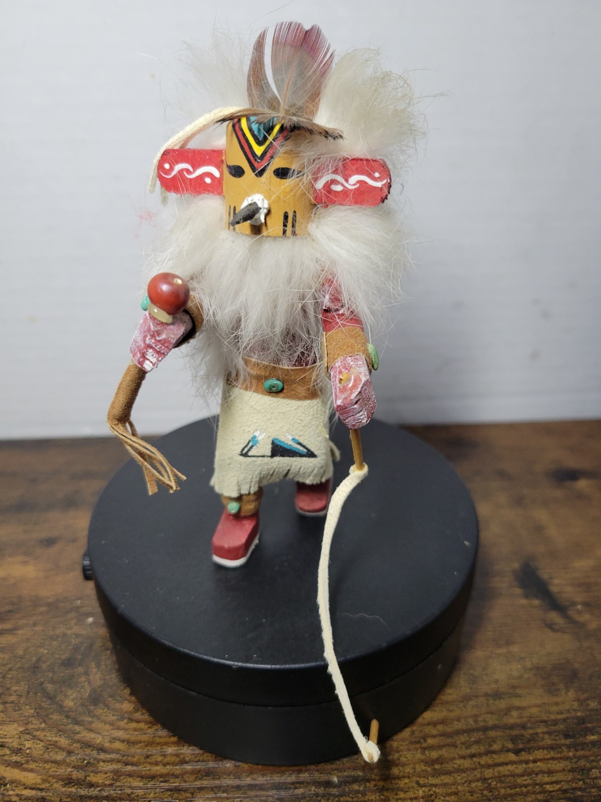 Handcrafted Navajo Figurine Hummingbird by Dane Navajo People w/Signature