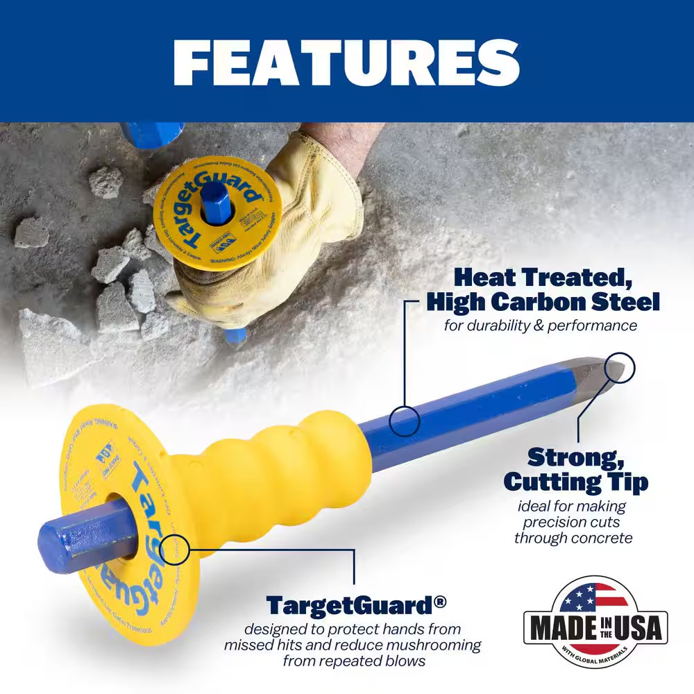 3/4 In. X 12 In. Concrete Chisel