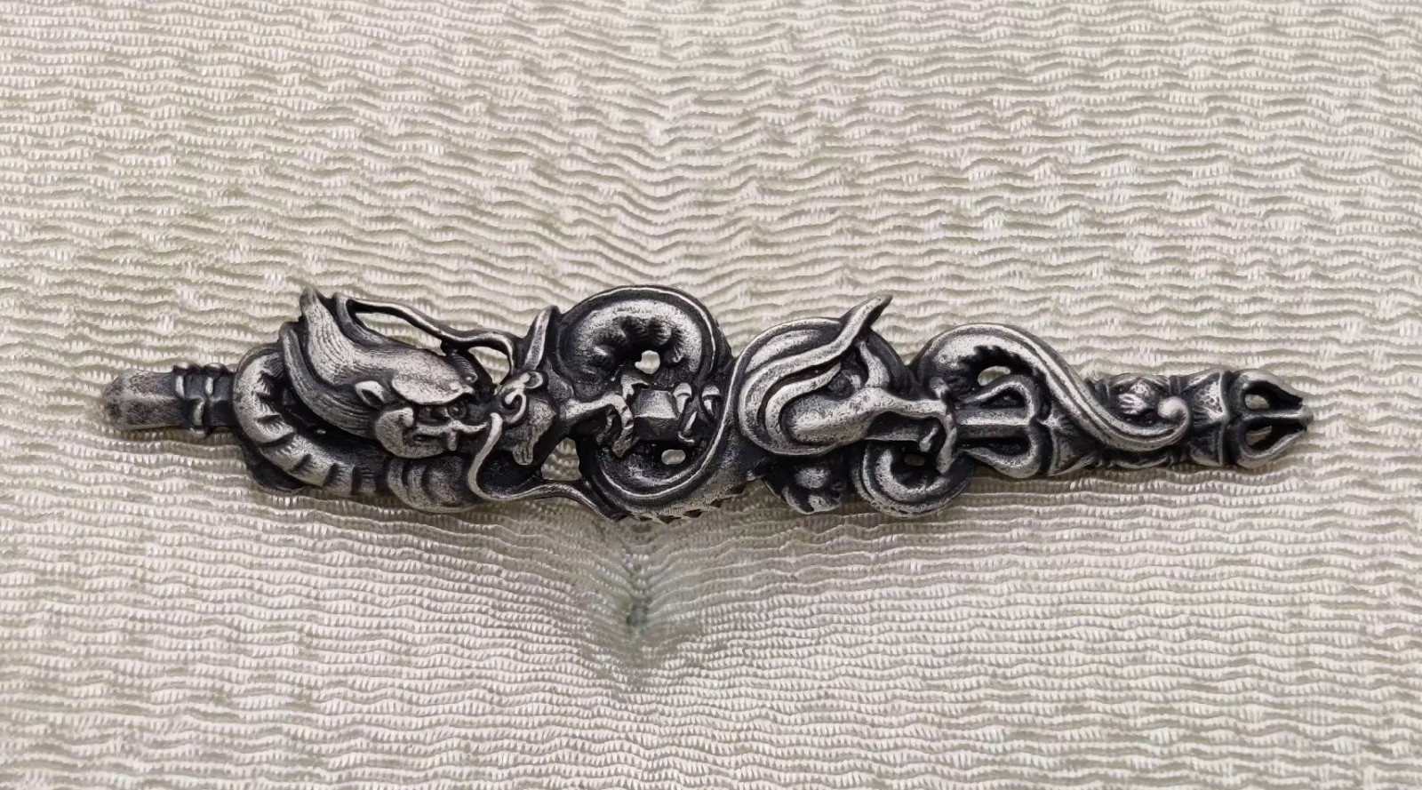 Japanese copper-nickel Menuki set For Katana Samurai Sword
