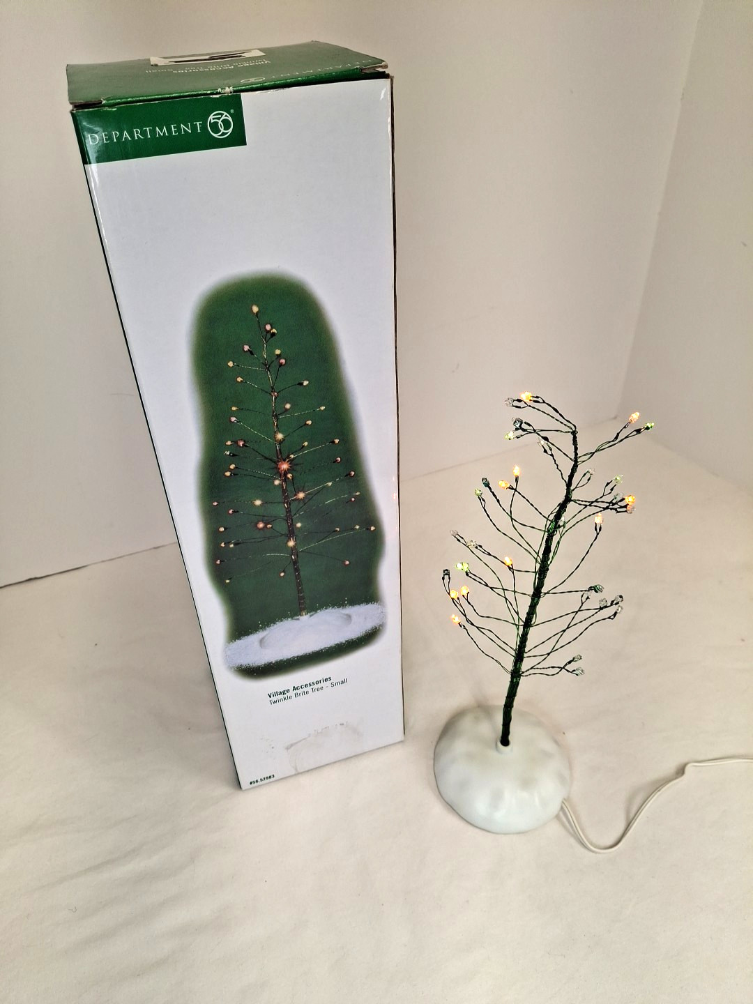 department 56 accessories Plug in electric twinkle tree