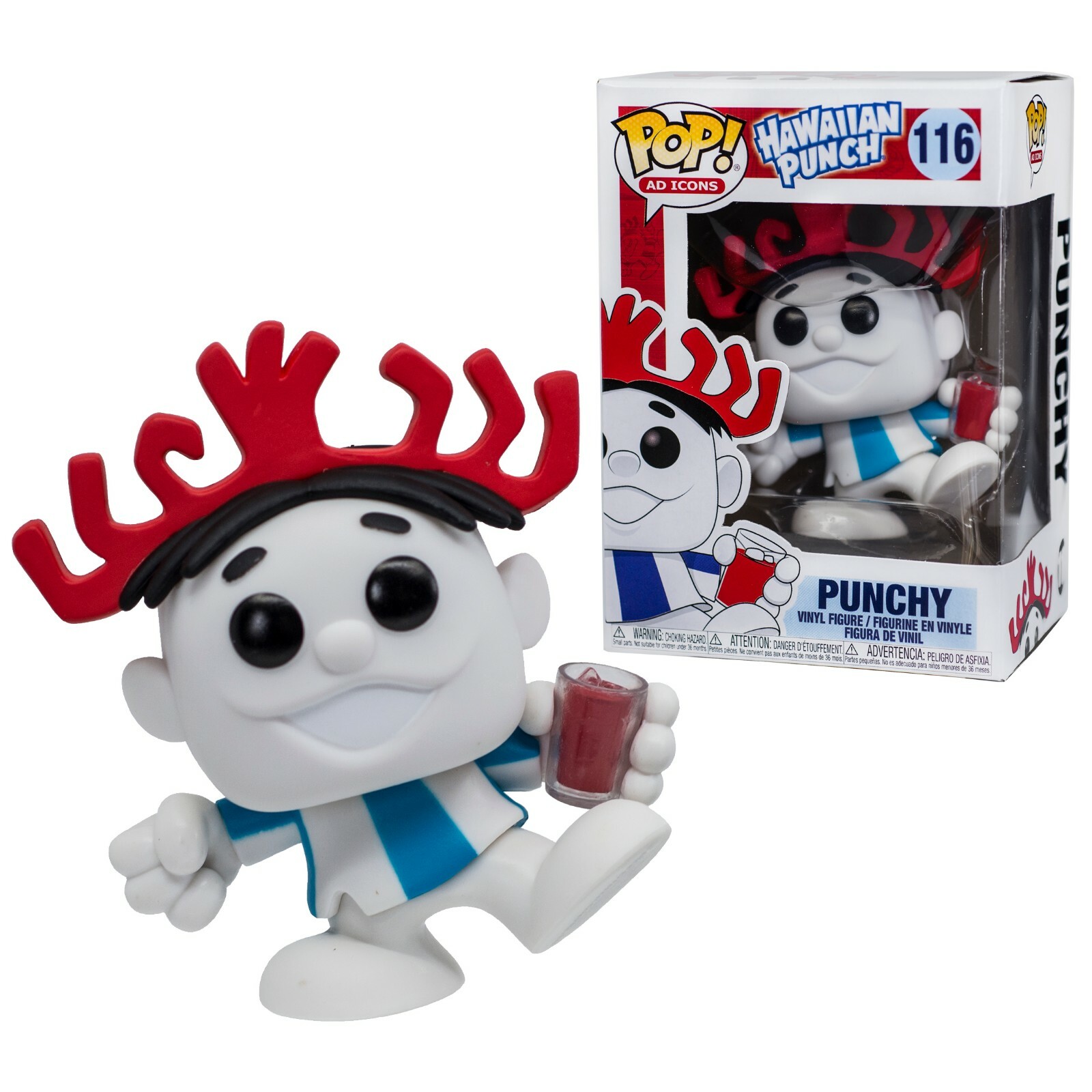 Hawaiian Punch Punchy Funko Pop #116 Ad Icons Vinyl Figure Brand New!