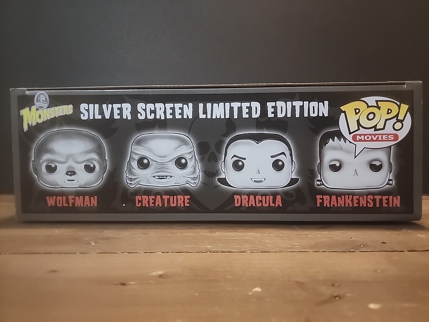 Funko Pop Universal Monsters 4 Pack Black & White Gemini Collectibles Exclusive
