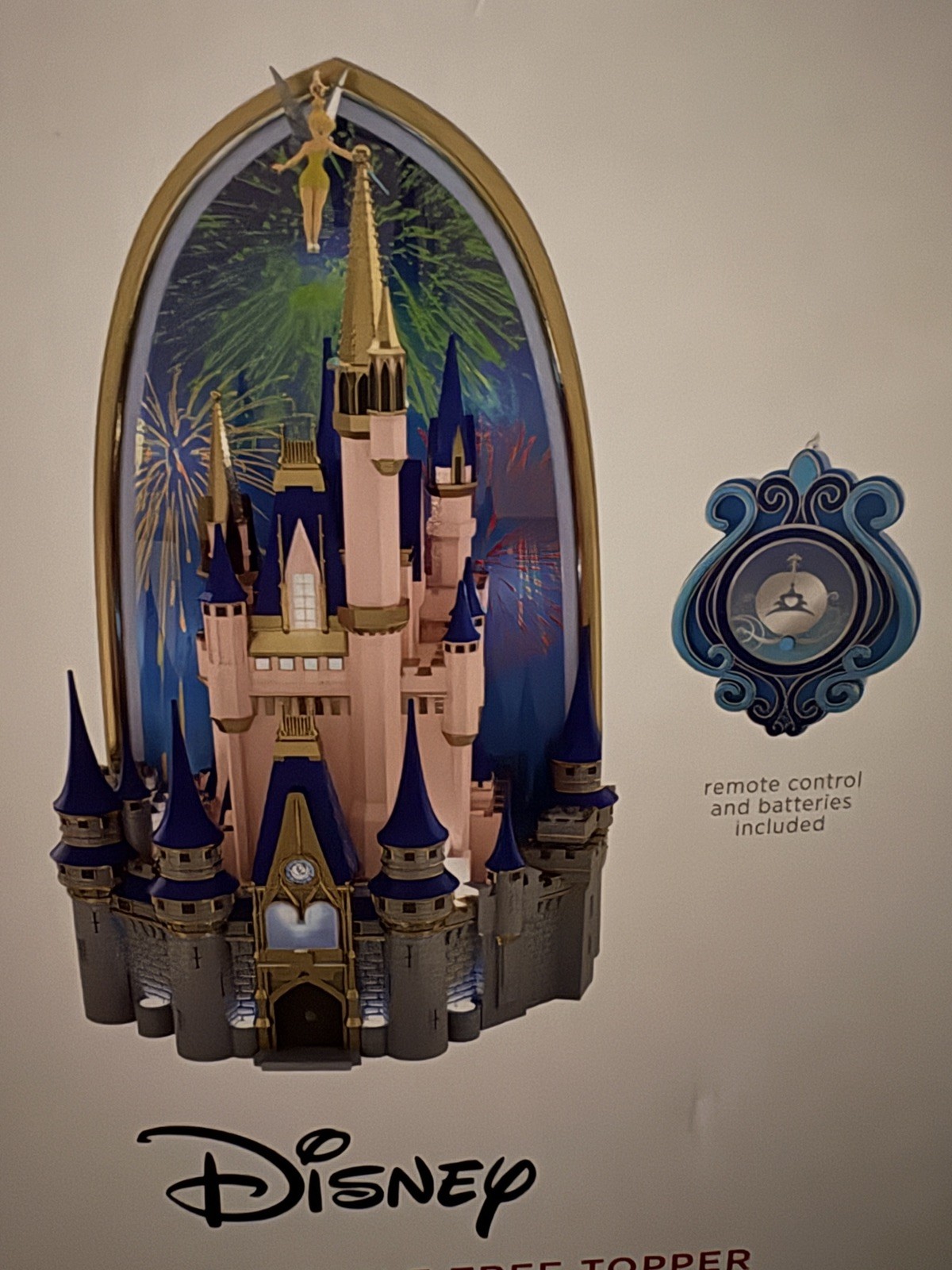 2026 Hallmark Disney Cinderella Castle Tree Topper IN HAND – READ DETAIL