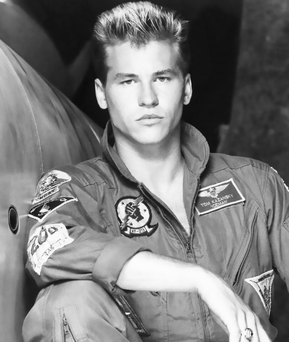 Val Kilmer Iceman Top Gun Sexy High Quality Magnet 3 in by 4 in 946