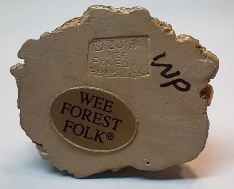Wee Forest Folk EASTER ON THE HALF SHELL YELLOW CHICK PINK EGG Retired WFF Box