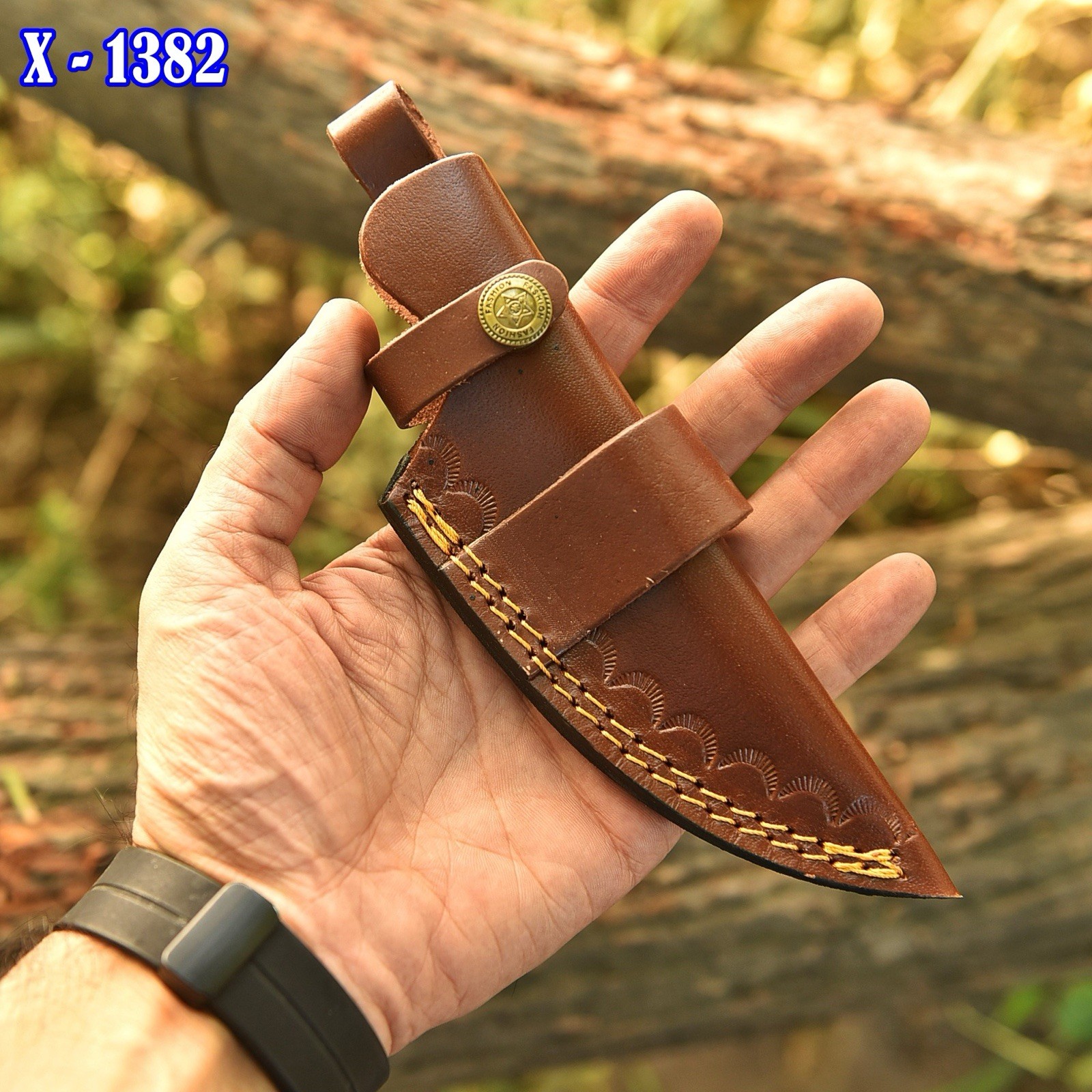 Custom Horizontal carry Vertical Sheath For Fixed blade Knife Holster EDC