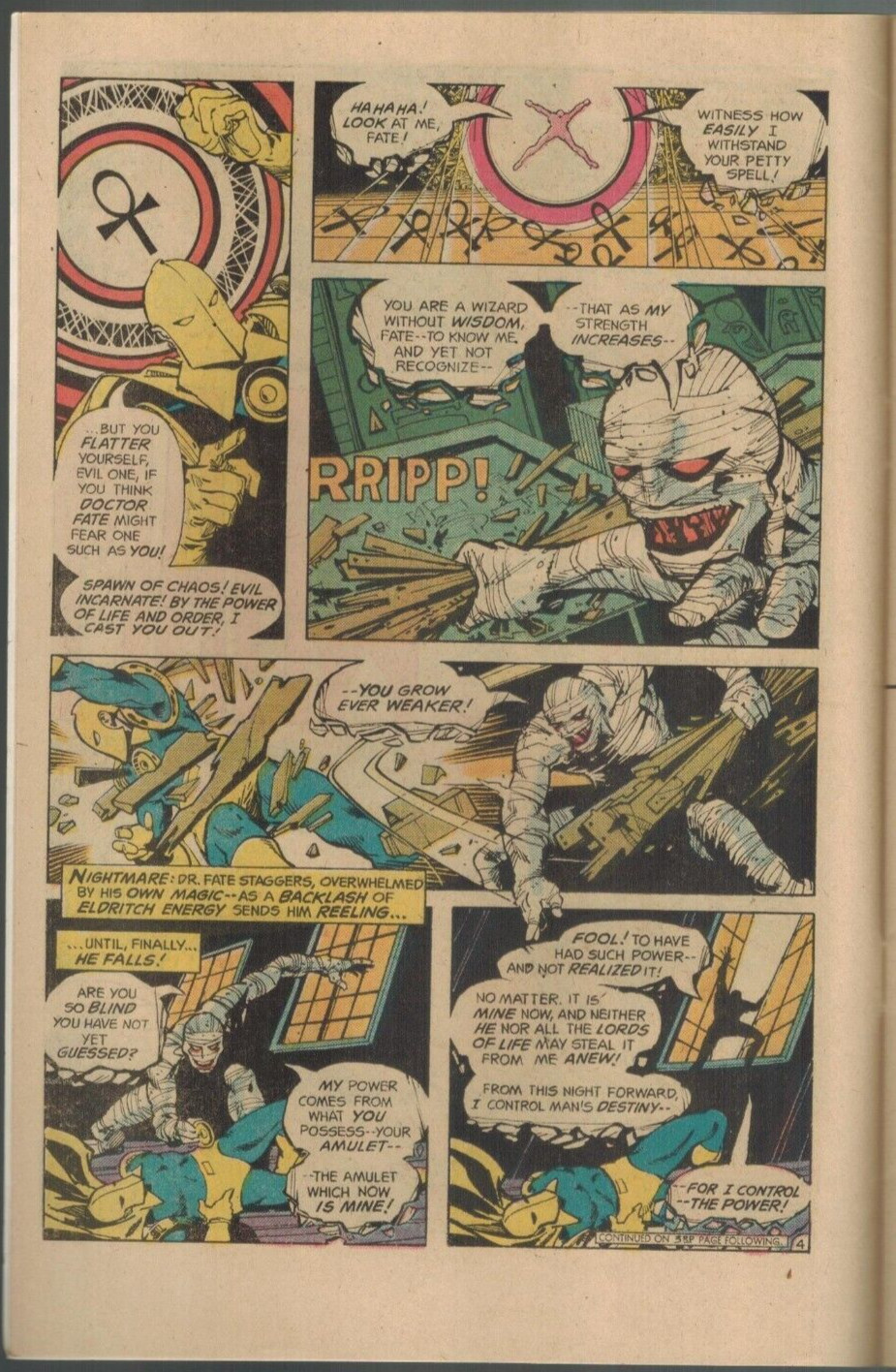 1st Issue Special #9 Starring Doctor Fate! 1975 DC Comic Fine-Very Fine F/VF