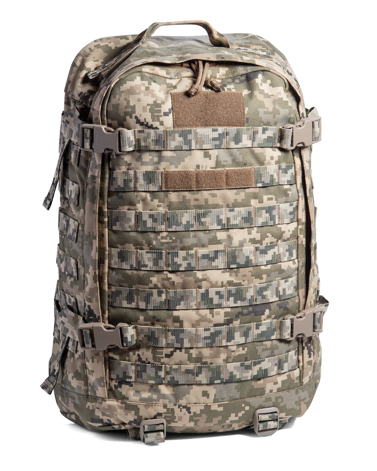 Individual combat backpack of a Ukrainian soldier