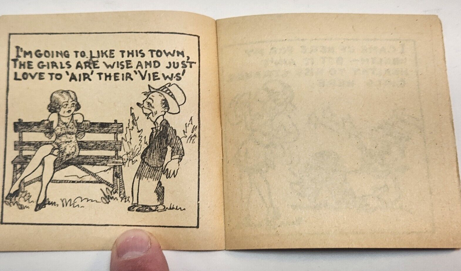Vintage Nite in the Tropics “OMAR” Humorous Comic Booklet