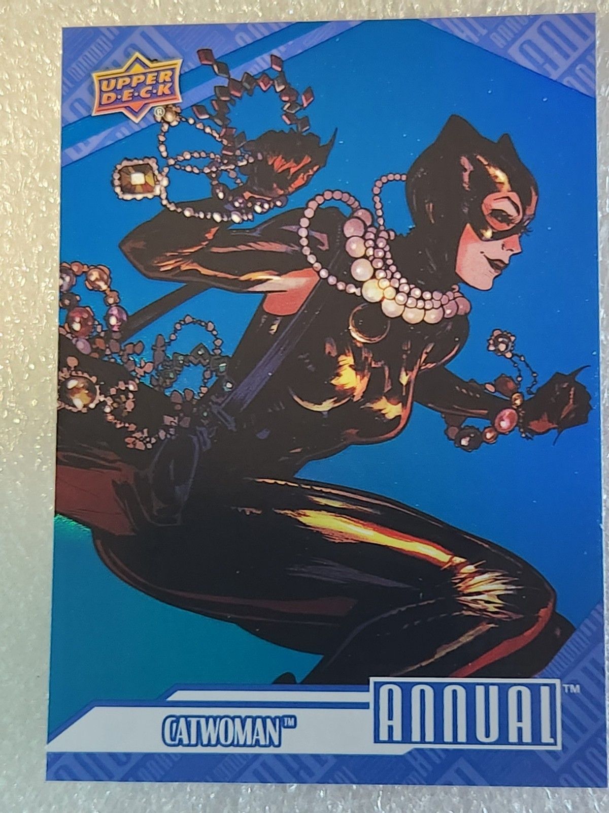 #10 CATWOMAN 2024-25 Upper Deck DC Annual BLUE