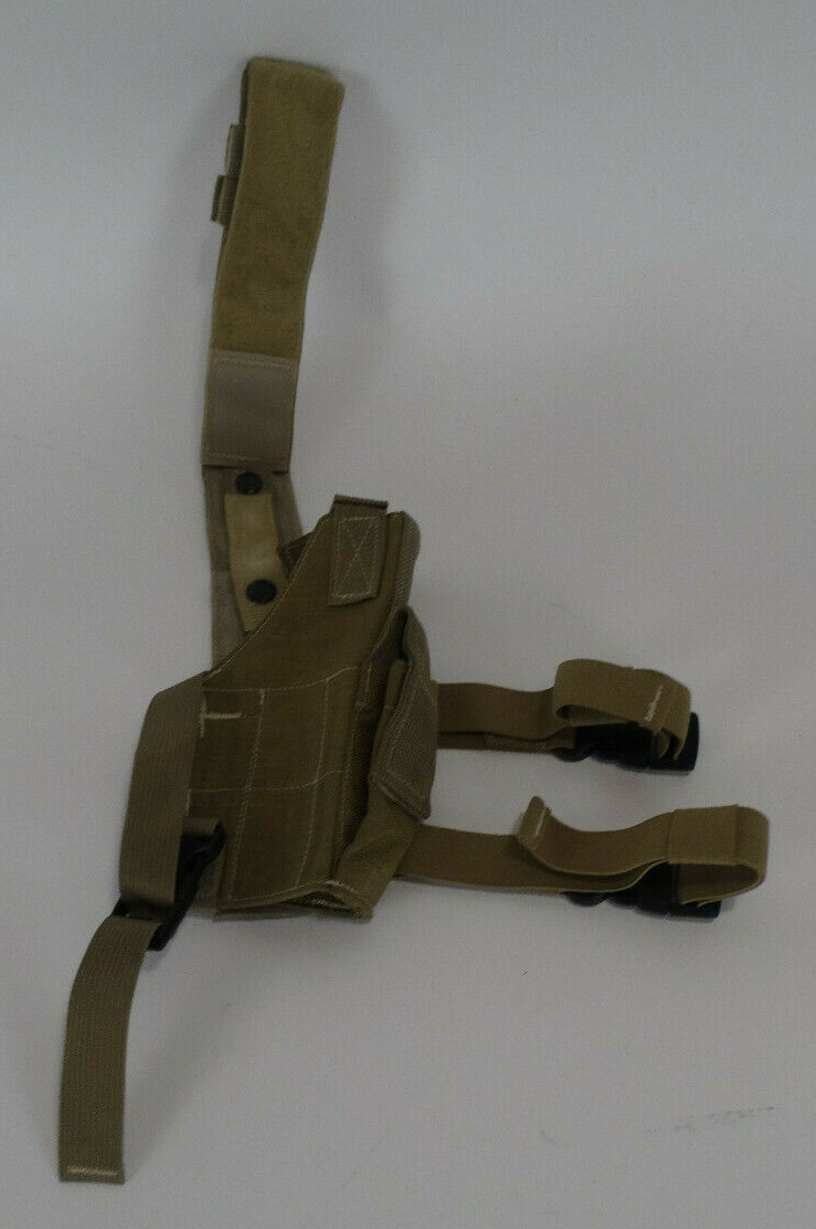 Paraclete Right Hand Coyote Brown Soft Drop Leg Holster
