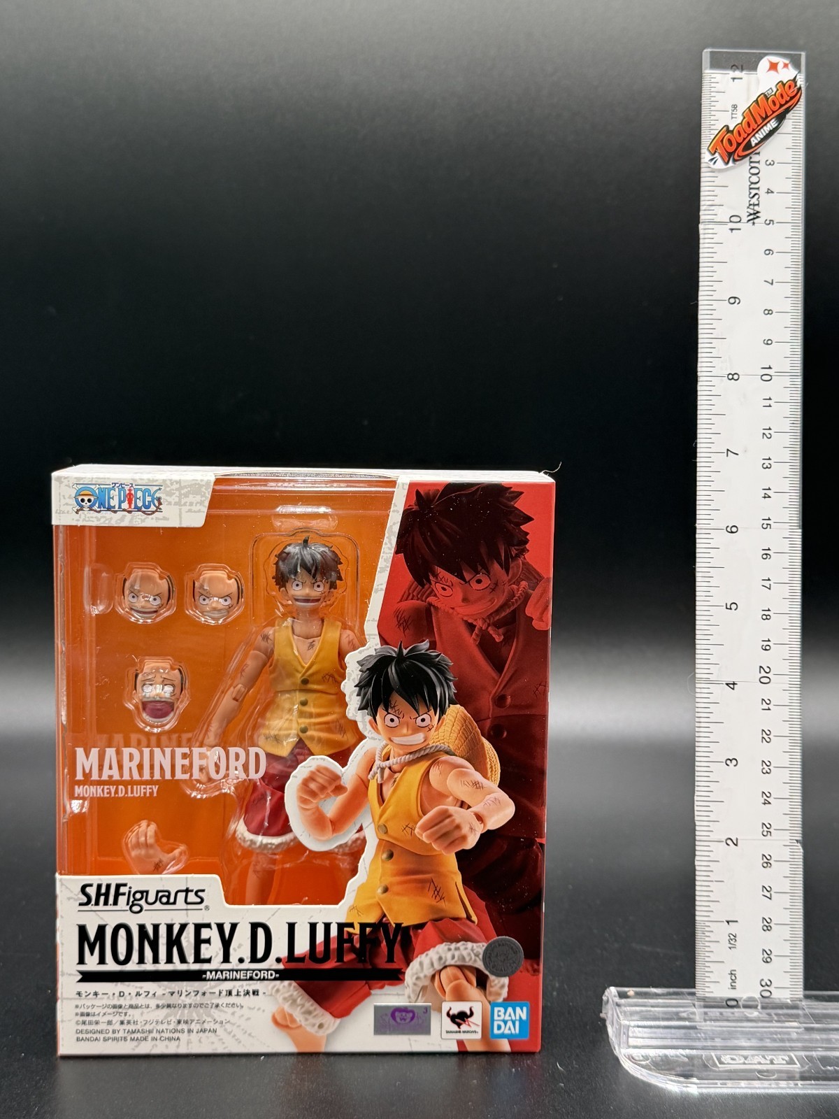 TM‑409 One Piece Luffy Summit of Marineford S.H.Figuarts Figure AAA New