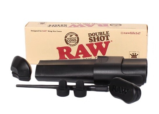 New! RAW CONE FILLER DOUBLE SHOT With STORAGE and WARRANTY!