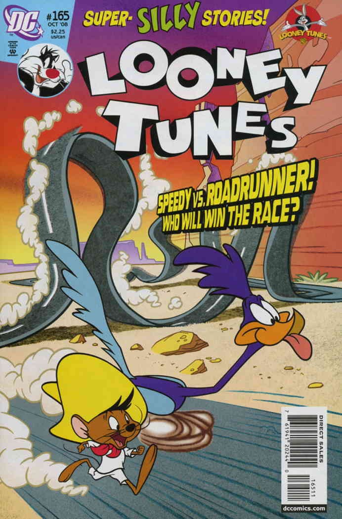 Looney Tunes (DC) #165 VF/NM; DC | Road Runner Speedy Gonzales Race – w/Bag+Boar