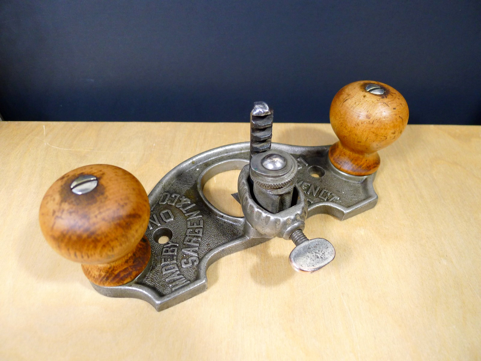 Sargent & Co No 61 Router Plane Newhaven CT