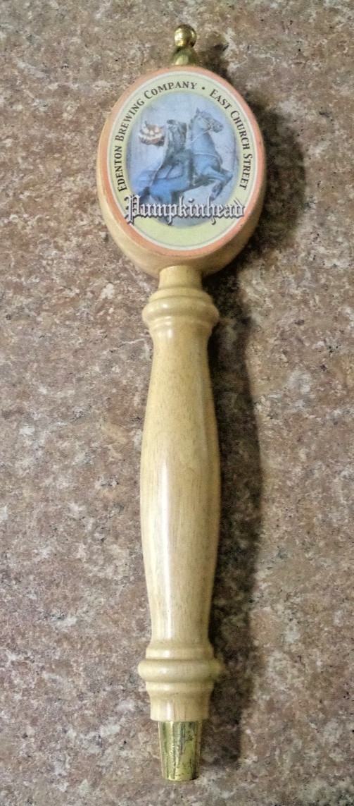 EDENTON BREWING ~ PUMPKINHEAD ~ TAP HANDLE KNOB