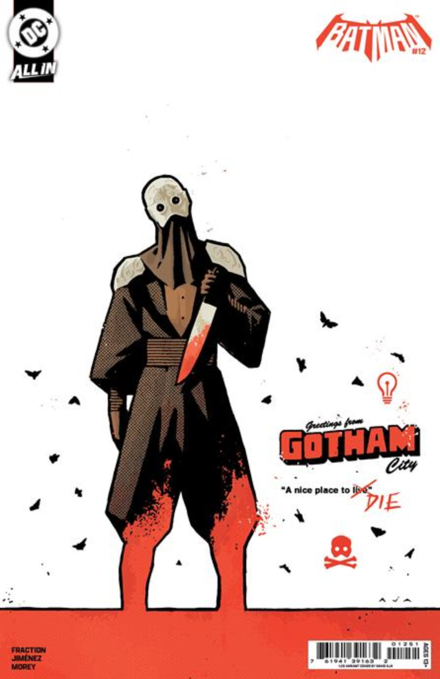 BATMAN #12 **COVER SELECT** OPEN [1:25] PRESALE 08/05 (New Butler)