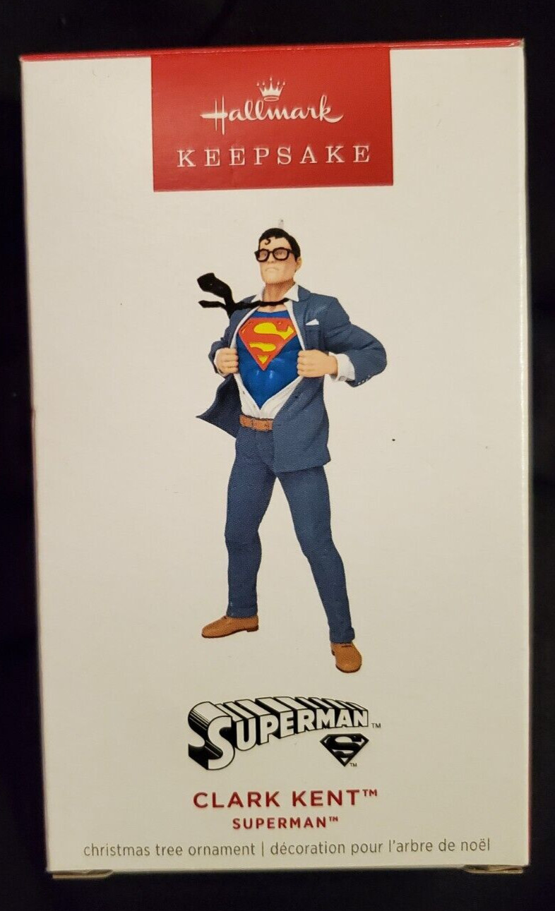 Hallmark DC Superman Clark Kent Ornament – 2024