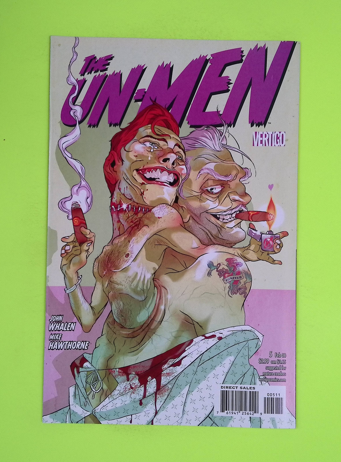 The Un-Men #5 2008 Vertigo 8.0 Comic Book M25-71