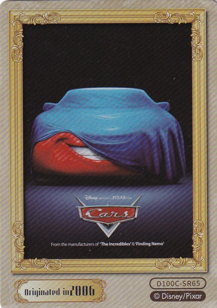 2023 Disney 100 Carnival Series Card Fun Base #D100C-SR65 Cars 2